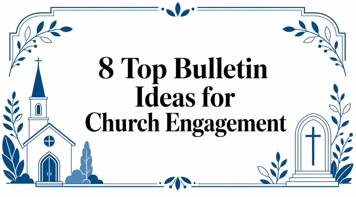 Cover Image for 8 Top Bulletin Ideas for Church Engagement