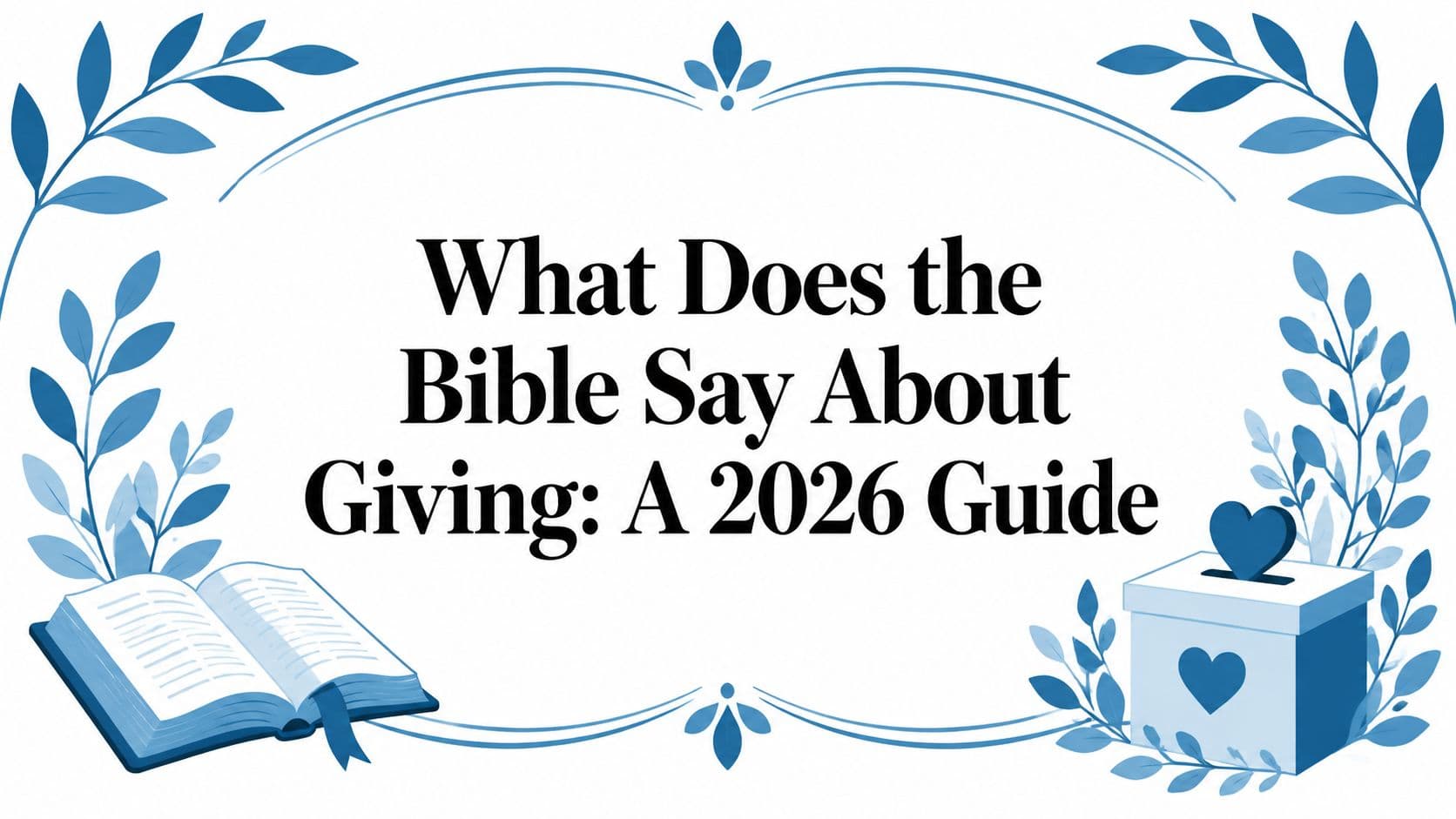 Cover Image for What Does the Bible Say About Giving: A 2026 Guide